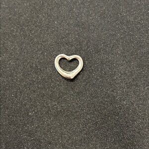 Tiffany & Co. Small Silver Open Heart Pendant